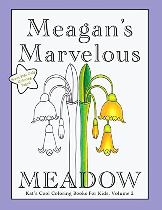 Meagan's Marvelous Meadow Coloring Book-..