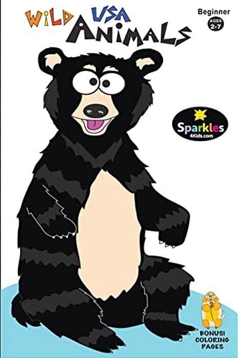 Beginner Wild USA Animals: Learn Fun Animals & Sounds-..