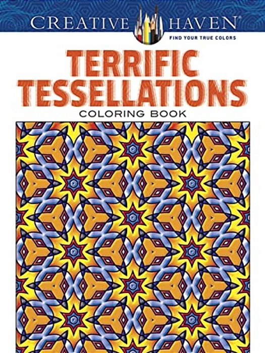 Terrific Tessellations Coloring Book-..