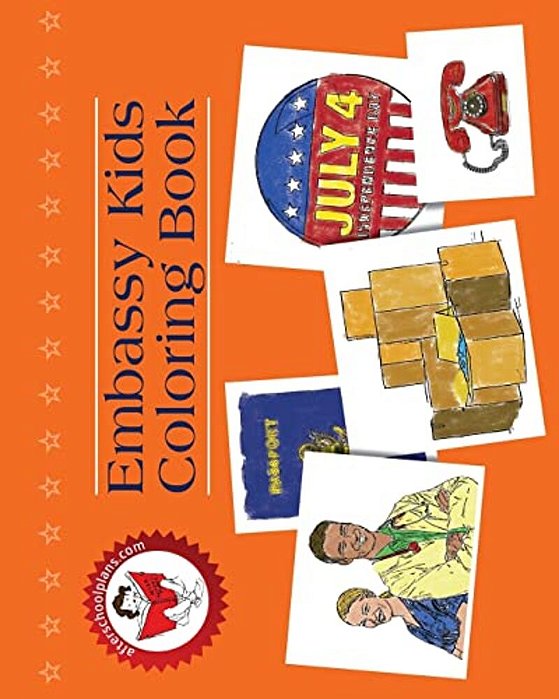Embassy Kids Coloring Book-..