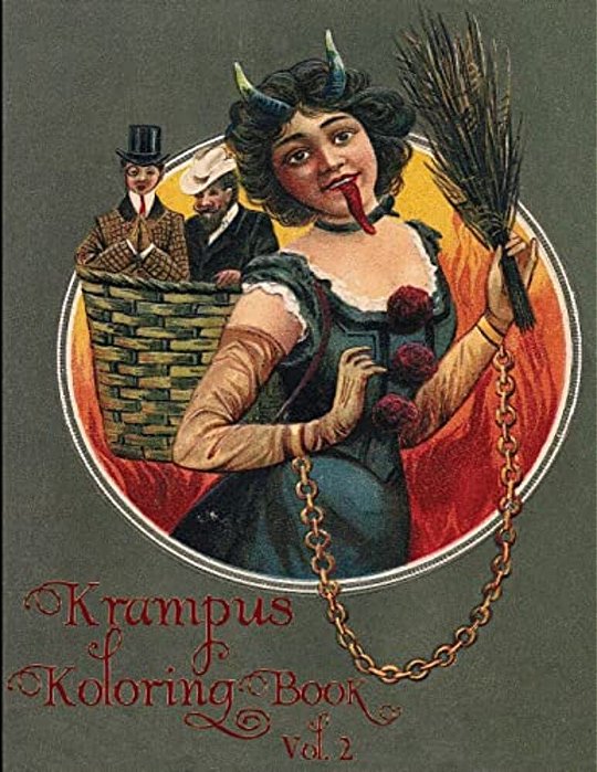 Krampus Koloring (Coloring) Book Vol 2-..