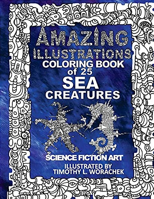 Amazing Illustrations-25 Sea Creatures-..