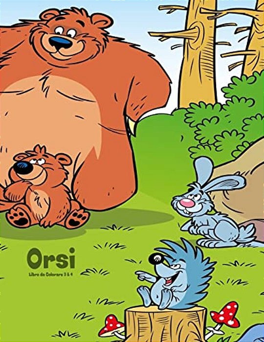 Orsi Libro Da Colorare 3 & 4-..