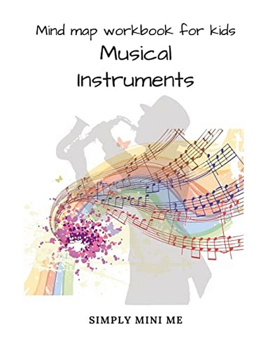 Mind Map Workbook For Kids - Musical Instruments-..