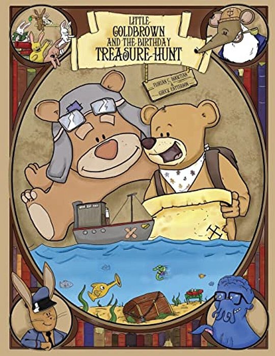 Little Goldbrown And The Birthday Treasure Hunt-..