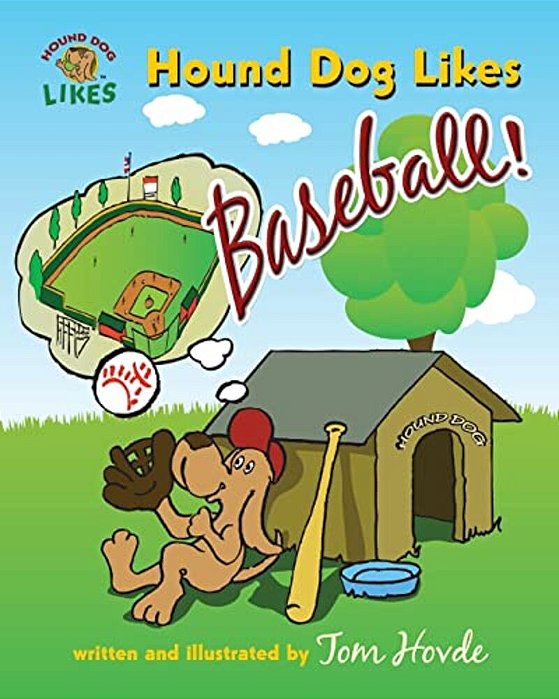 Hound Dog Likes Baseball-..