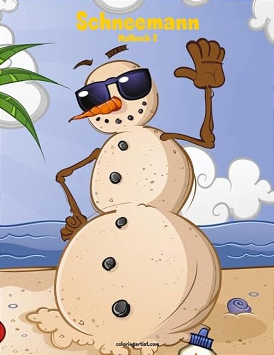 Schneemann-Malbuch 2-..