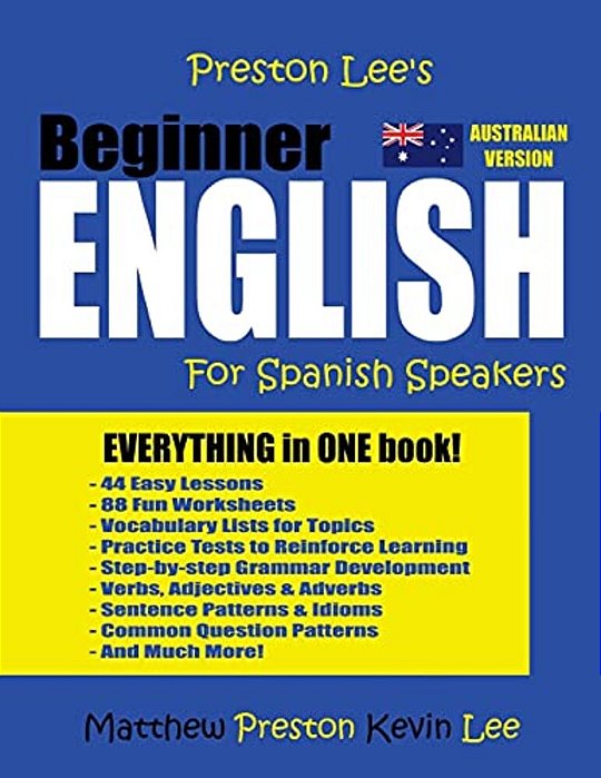 Preston Lee's Beginner English For Spanish Speakers (Australian)-..