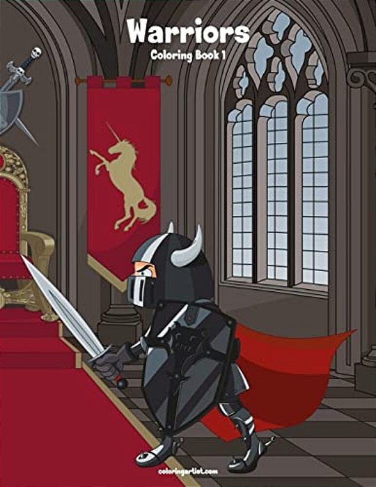 Warriors Coloring Book 1-..