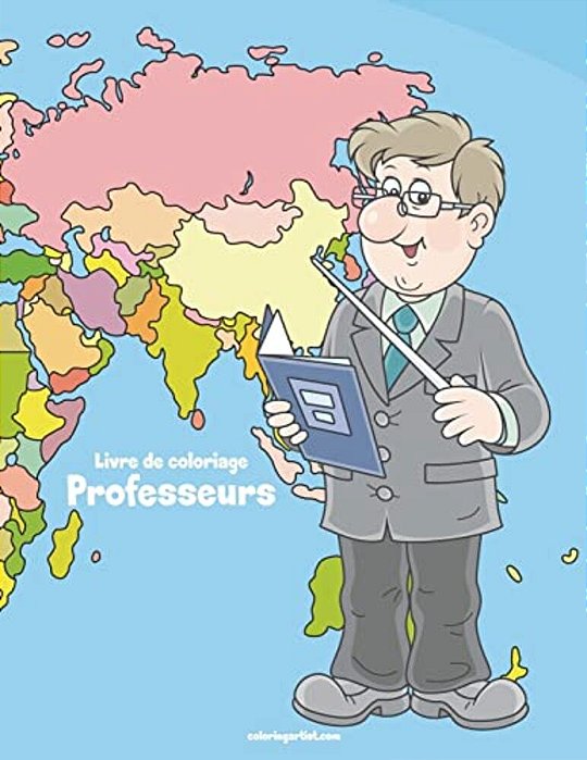 Livre De Coloriage Professeurs 1-..