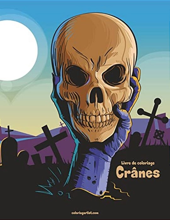 Livre De Coloriage Crânes 1-..