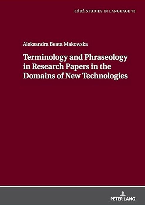 Terminology And Phraseology In Research Papers In The Domains Of New Technologies-..