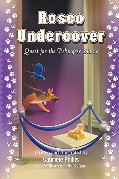 Rosco Undercover: Quest For The Pekingese Statue (B/W)-..