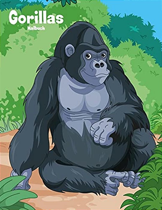 Gorillas-Malbuch 1-..