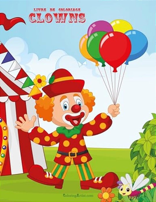 Livre De Coloriage Clowns 2-..