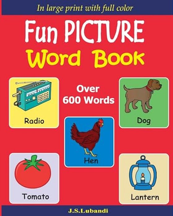 Fun Picture Word Book (Full Color)-..