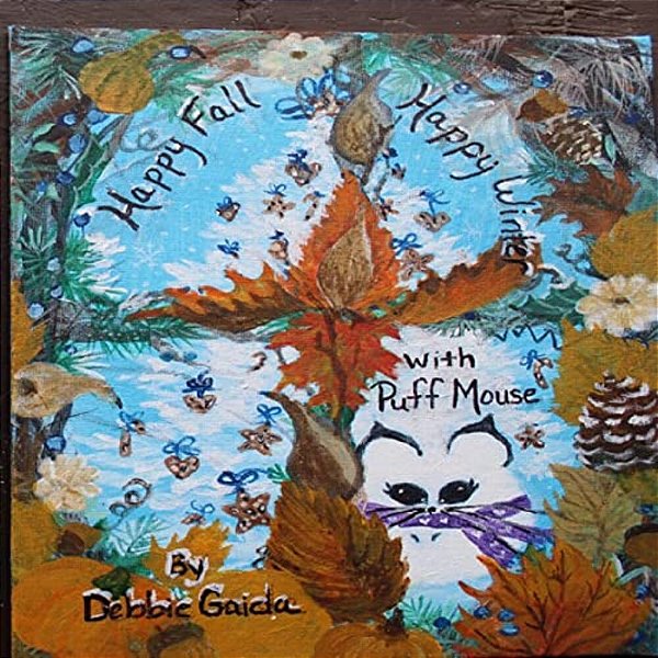 Happy Fall Happy Winter With Puff Mouse-..