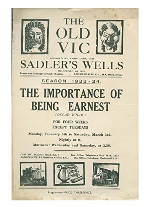 The Importance Of Being Earnest: A Trivial Comedy For Serious People-..