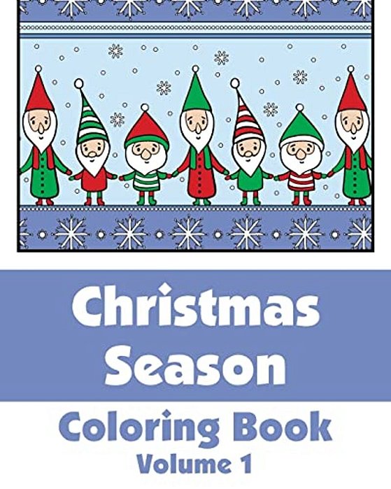 Christmas Season Coloring Book-..