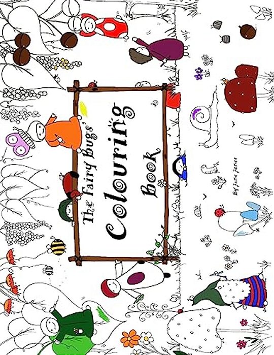 The Fairy Bugs' Colouring Book-..