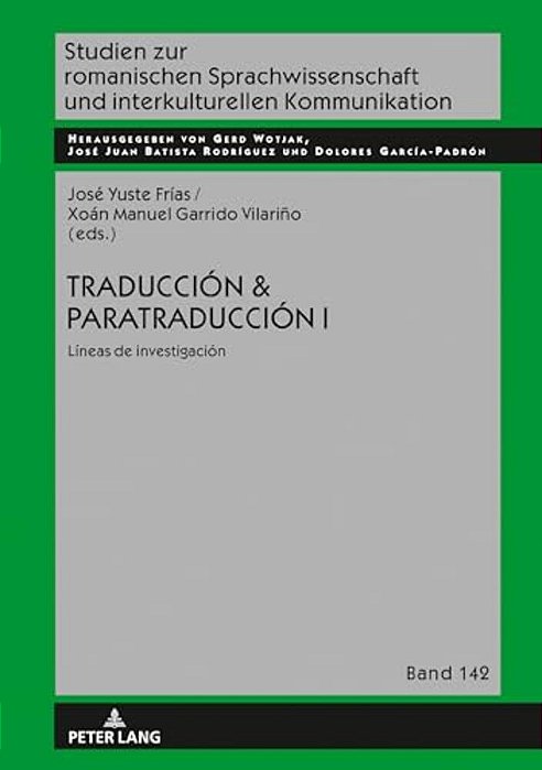 Traducción & Paratraducción I: Líneas De Investigación-..