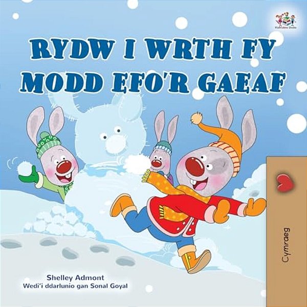 I Love Winter (Welsh Children's Book)-..