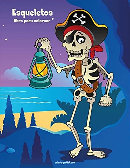 Esqueletos Libro Para Colorear 1-..