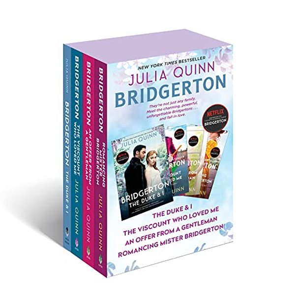 Bridgerton Boxed Set 1-4: The Duke And I/The Viscount Who Loved Me/An Offer From A Gentleman/Romancing Mister Bridgerton-..
