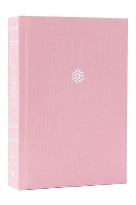 Niv, The Woman's Study Bible, Cloth Over Board, Pink, Full-Color: Receiving God's Truth For Balance, Hope, And Transformation-..