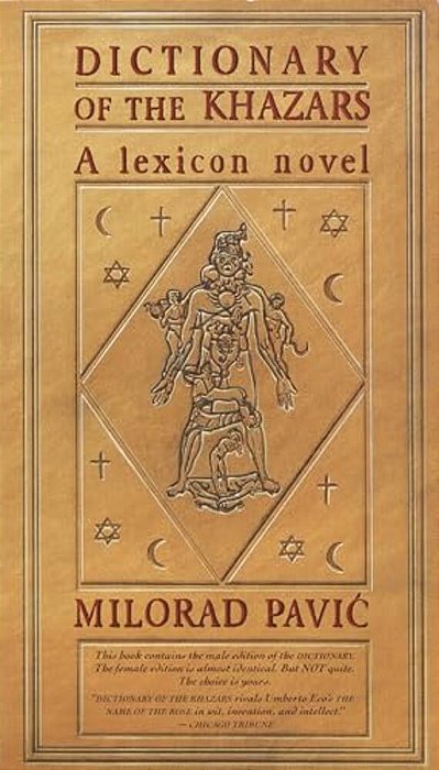 Dictionary Of The Khazars (M)-..