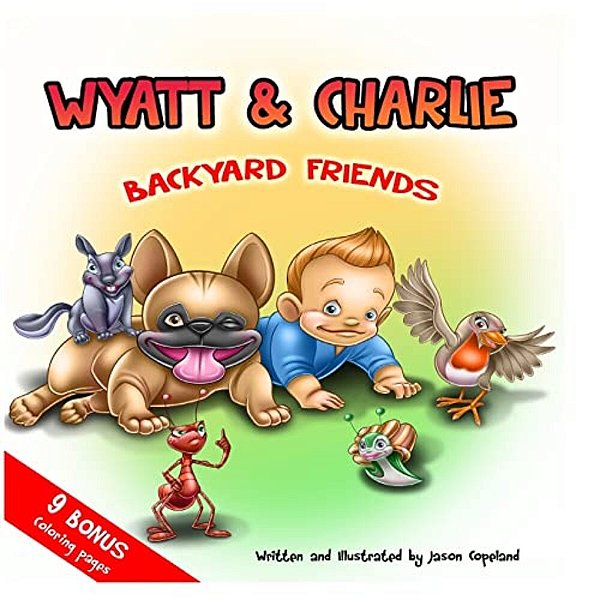 Wyatt And Charlie Backyard Friends-..