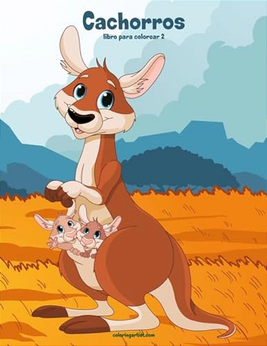 Cachorros Libro Para Colorear 2-..