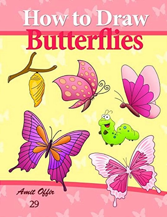 How To Draw Butterflies: Drawing Activity For The Whole Family-..