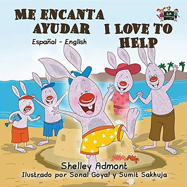Me Encanta Ayudar I Love To Help: Spanish English Bilingual Edition-..