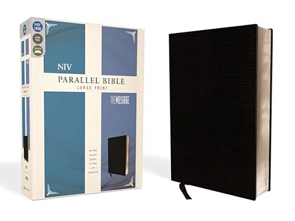 Side-By-side Bible-Pr-niv/Ms-large Print: Two Bible Versions Together For Study And Comparison-..