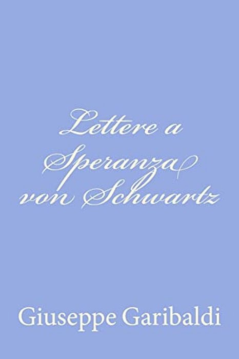Lettere A Speranza Von Schwartz-..