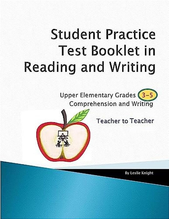 Student Practice Tests Booklet In Reading Grades 3-5 Teacher To Teacher-..
