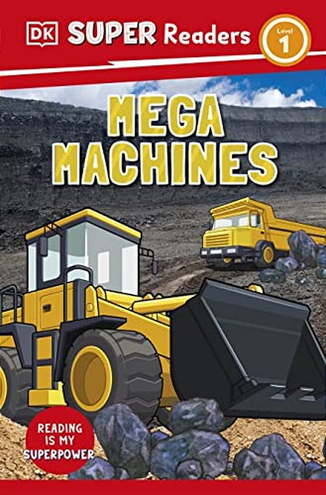 Dk Super Readers Level 1 Mega Machines-..