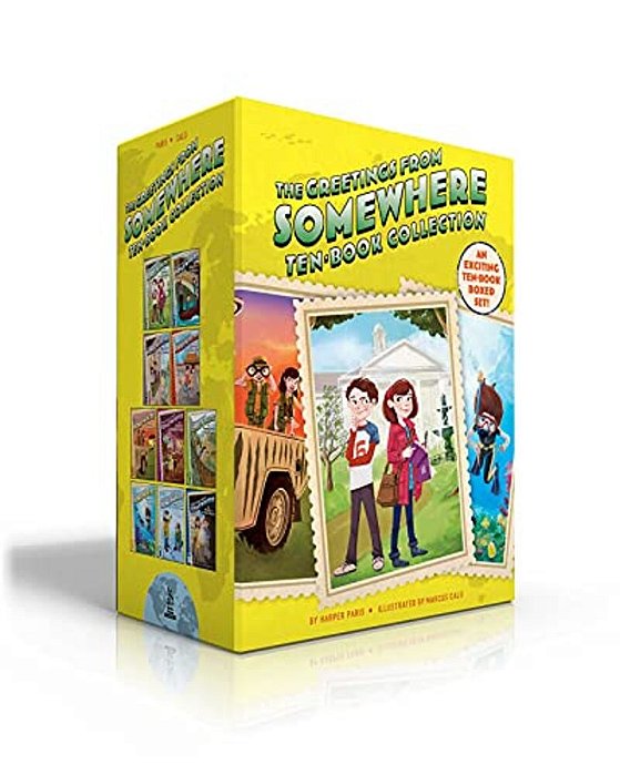 The Greetings From Somewhere Ten-Book Collection (Boxed Set): The Mystery Of The Gold Coin; Of The Mosaic; Of The Stolen Painting; In The Forbidden Ci-..