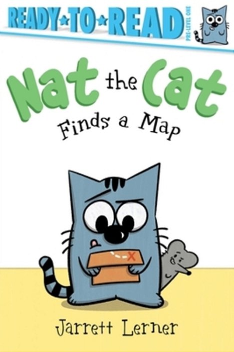 Nat The Cat Finds A Map: Ready-To-read Pre-Level 1-..