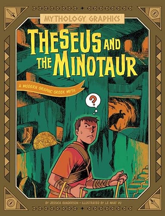 Theseus And The Minotaur: A Modern Graphic Greek Myth-..