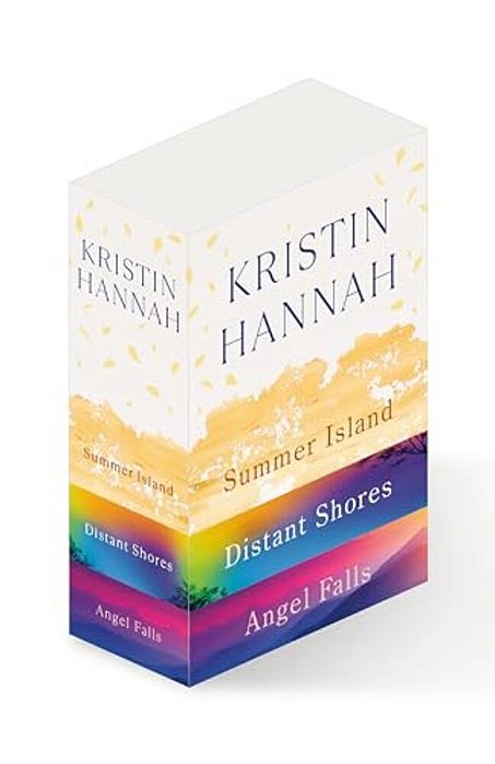 Kristin Hannah 3-Book Boxed Set: Summer Island, Distant Shores, Angel Falls-..