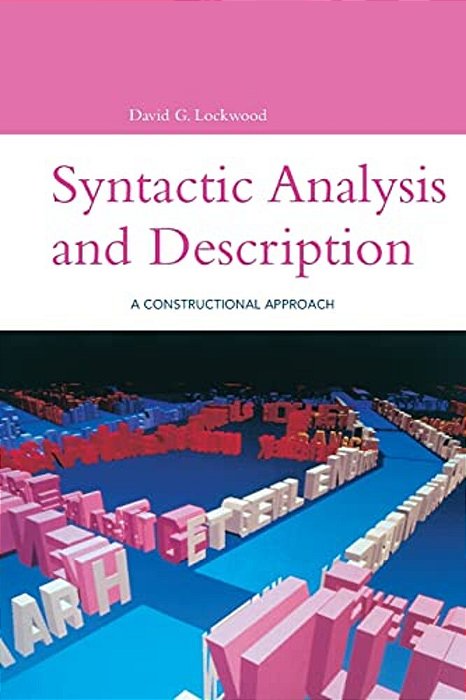 Syntactic Analysis And Description-..