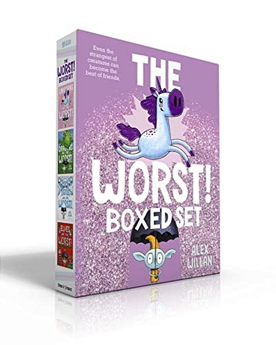The Worst! Boxed Set: Unicorns Are The Worst!; Dragons Are The Worst!; Yetis Are The Worst!; Elves Are The Worst!-..