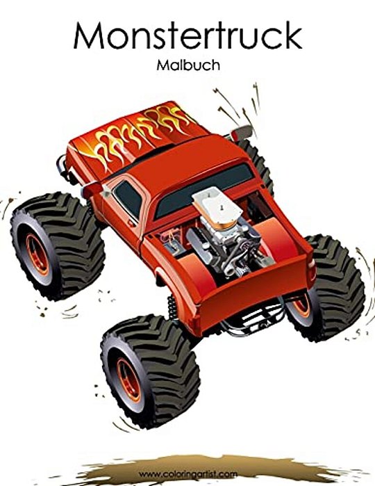 Monstertruck-Malbuch 1-..