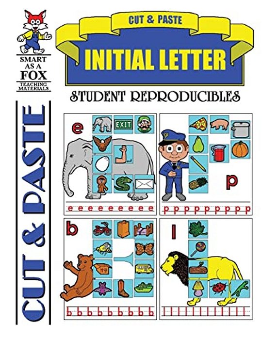 Cut And Paste Initial Letter-..