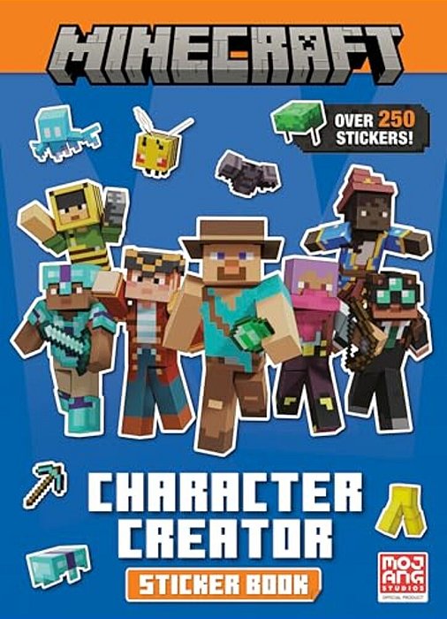 Minecraft Character Creator Sticker Book (Minecraft)-..