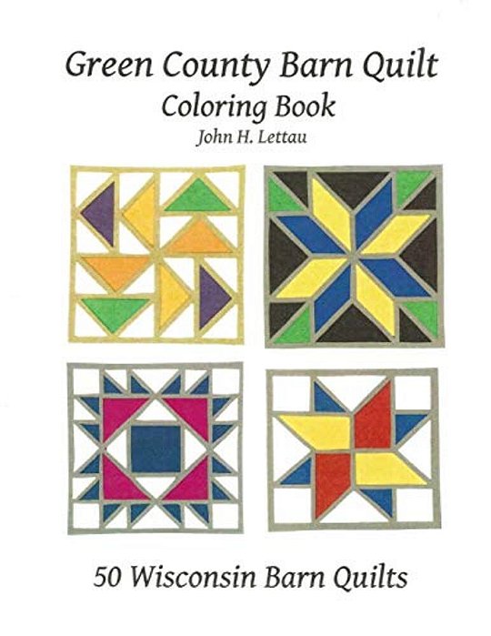 Green County Barn Quilt Coloring Book-..