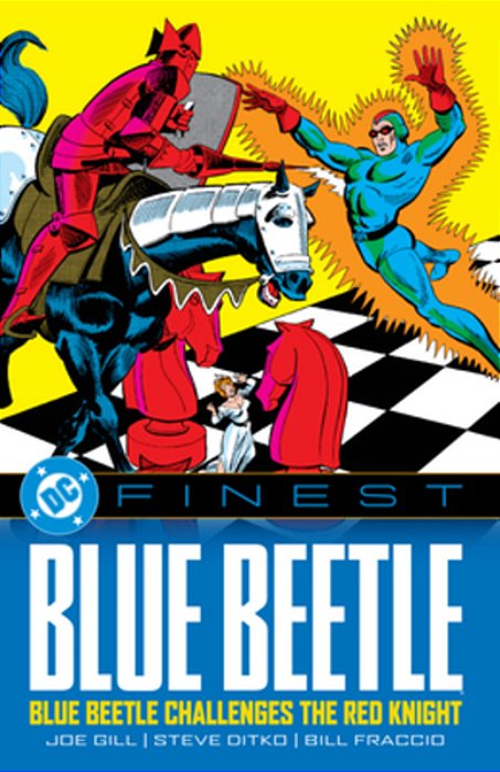 DC Finest: Blue Beetle: Blue Beetle Challenges The Red Knight-..