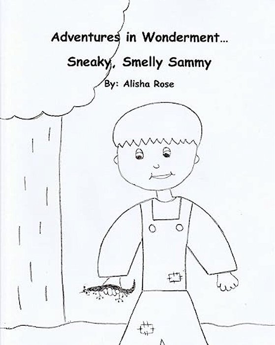Adventures In Wonderment: Sneaky, Smelly Sammy: Coloring Book-..